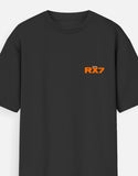 Mazda RX7 Oversized T Shirt JDM Sports Car Blueprint Graphic Streetwear Tee