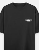 Ducati Panigale Mission Winnow Graphic Oversized T Shirt Premium Superbike Streetwear Cotton Rider Tee