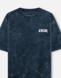 Honda Africa Twin Adventure Motorcycle Acid Wash Oversized T Shirt Off Road Touring Bike Graphic Streetwear Tee