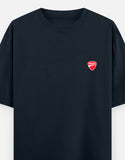 Ducati 1199 Panigale Blueprint Graphic Oversized T Shirt Premium Superbike Racing Streetwear Cotton Tee