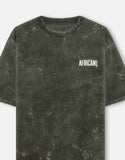 Honda Africa Twin Adventure Motorcycle Acid Wash Oversized T Shirt Off Road Touring Bike Graphic Streetwear Tee