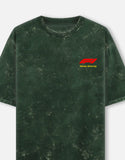 Scuderia Ferrari HP Formula 1 Racing Acid Wash Oversized T Shirt F1 Motorsport Graphic Streetwear Tee