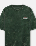 Kawasaki Z900 Acid Wash Oversized T Shirt Naked Sport Bike Graphic Streetwear Motorcycle Tee