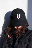 Tirunamam Embroidery Baseball Cap Hindu Namam Symbol Black Adjustable Cotton Dad Hat Spiritual Streetwear Unisex Cap