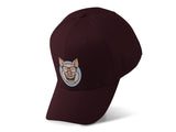 Funny Pig Embroidery Baseball Cap Cartoon Smiling Pig Face Black Adjustable Cotton Dad Hat Streetwear Unisex Gift