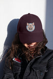 Funny Pig Embroidery Baseball Cap Cartoon Smiling Pig Face Black Adjustable Cotton Dad Hat Streetwear Unisex Gift
