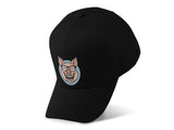 Funny Pig Embroidery Baseball Cap Cartoon Smiling Pig Face Black Adjustable Cotton Dad Hat Streetwear Unisex Gift