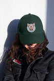 Funny Pig Embroidery Baseball Cap Cartoon Smiling Pig Face Black Adjustable Cotton Dad Hat Streetwear Unisex Gift
