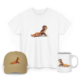 Punch Monkey Cute Cartoon Graphic T Shirt Combo Pack Premium Cotton Funny Monkey Design Streetwear Tee Cap Mug Set