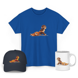 Punch Monkey Cute Cartoon Graphic T Shirt Combo Pack Premium Cotton Funny Monkey Design Streetwear Tee Cap Mug Set