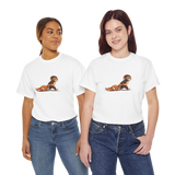 Punch Monkey Cute Graphic T Shirt Funny Animal Cartoon Tee Aesthetic Baby Monkey Print Unisex Cotton White Tshirt 2