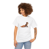 Punch Monkey Cute Graphic T Shirt Funny Animal Cartoon Tee Aesthetic Baby Monkey Print Unisex Cotton White Tshirt 2