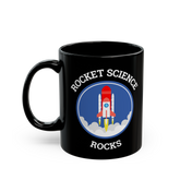 Rocket Science Coffee Mug Funny Science Mug Rocket Launch Graphic Mug STEM Geek Nerd Gift Space Engineering Coffee Cup Astronomy Lover Gift Ceramic Mug