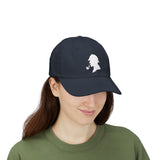 Sherlock Holmes Silhouette Baseball Cap Detective Icon Embroidered Hat Black Minimal Mystery Style Adjustable Cotton Cap Unisex