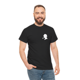 Sherlock Holmes Silhouette T Shirt Minimal Detective Graphic Tee Black Aesthetic Cotton Unisex Streetwear Smart Casual Outfit