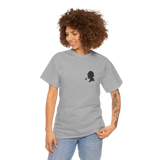 Sherlock Holmes Silhouette T Shirt Minimal Detective Graphic Tee Black Aesthetic Cotton Unisex Streetwear Smart Casual Outfit