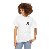 Sherlock Holmes Silhouette T Shirt Minimal Detective Graphic Tee Black Aesthetic Cotton Unisex Streetwear Smart Casual Outfit
