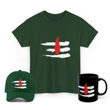 Shiva Tilak Trishul Graphic T Shirt Combo Pack Hindu Spiritual Streetwear Mahadev Minimal Cotton Unisex