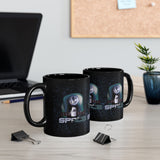 Space Satellite Coffee Mug Futuristic Galaxy Mug Astronaut Spacecraft Graphic Ceramic Mug Sci Fi Aesthetic Cosmic Universe Coffee Cup Space Lover Gift