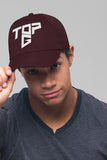 Top G White Embroidery Baseball Cap Bold Geometric Typography Logo Black Adjustable Cotton Dad Hat Streetwear Unisex Cap