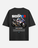 BMW S1000RR Superbike Graphic Oversized T Shirt Premium Racing Streetwear Cotton Bike Rider Tee