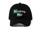 Breaking Bad Embroidery Baseball Cap Heisenberg Logo Hat Black Adjustable Streetwear Cotton Dad Cap Gift for Fans