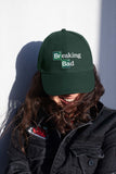 Breaking Bad Embroidery Baseball Cap Heisenberg Logo Hat Black Adjustable Streetwear Cotton Dad Cap Gift for Fans