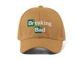 Breaking Bad Embroidery Baseball Cap Heisenberg Logo Hat Black Adjustable Streetwear Cotton Dad Cap Gift for Fans