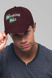 Breaking Bad Embroidery Baseball Cap Heisenberg Logo Hat Black Adjustable Streetwear Cotton Dad Cap Gift for Fans