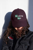 Breaking Bad Embroidery Baseball Cap Heisenberg Logo Hat Black Adjustable Streetwear Cotton Dad Cap Gift for Fans