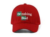 Breaking Bad Embroidery Baseball Cap Heisenberg Logo Hat Black Adjustable Streetwear Cotton Dad Cap Gift for Fans