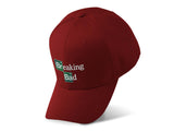 Breaking Bad Embroidery Baseball Cap Heisenberg Logo Hat Black Adjustable Streetwear Cotton Dad Cap Gift for Fans