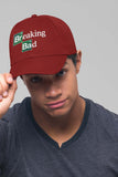 Breaking Bad Embroidery Baseball Cap Heisenberg Logo Hat Black Adjustable Streetwear Cotton Dad Cap Gift for Fans