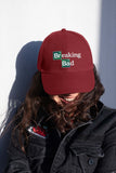 Breaking Bad Embroidery Baseball Cap Heisenberg Logo Hat Black Adjustable Streetwear Cotton Dad Cap Gift for Fans