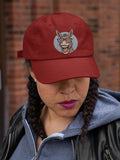 Funny Donkey Embroidery Baseball Cap Cartoon Smiling Donkey Face Black Adjustable Cotton Dad Hat Streetwear Unisex Gift