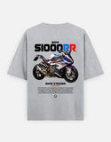 BMW S1000RR Superbike Graphic Oversized T Shirt Premium Racing Streetwear Cotton Bike Rider Tee