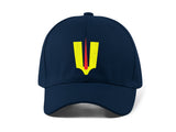 Tirunamam Embroidery Baseball Cap Hindu Namam Yellow Symbol Black Adjustable Cotton Dad Hat Spiritual Streetwear Unisex Cap