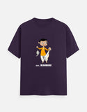 Mr Beanbabu Cartoon T Shirt Funny Desi Graphic Tee Indian Humor Character Shirt Black Unisex Cotton Streetwear Tshirt