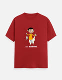 Mr Beanbabu Cartoon T Shirt Funny Desi Graphic Tee Indian Humor Character Shirt Black Unisex Cotton Streetwear Tshirt