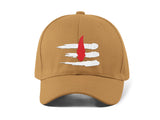 Shiv Tilak Embroidery Baseball Cap Hindu Trishul Tilak Symbol Black Adjustable Cotton Dad Hat Spiritual Streetwear Unisex Cap