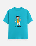 Mr Beanbabu Cartoon T Shirt Funny Desi Graphic Tee Indian Humor Character Shirt Black Unisex Cotton Streetwear Tshirt