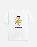 Mr Beanbabu Cartoon T Shirt Funny Desi Graphic Tee Indian Humor Character Shirt Black Unisex Cotton Streetwear Tshirt