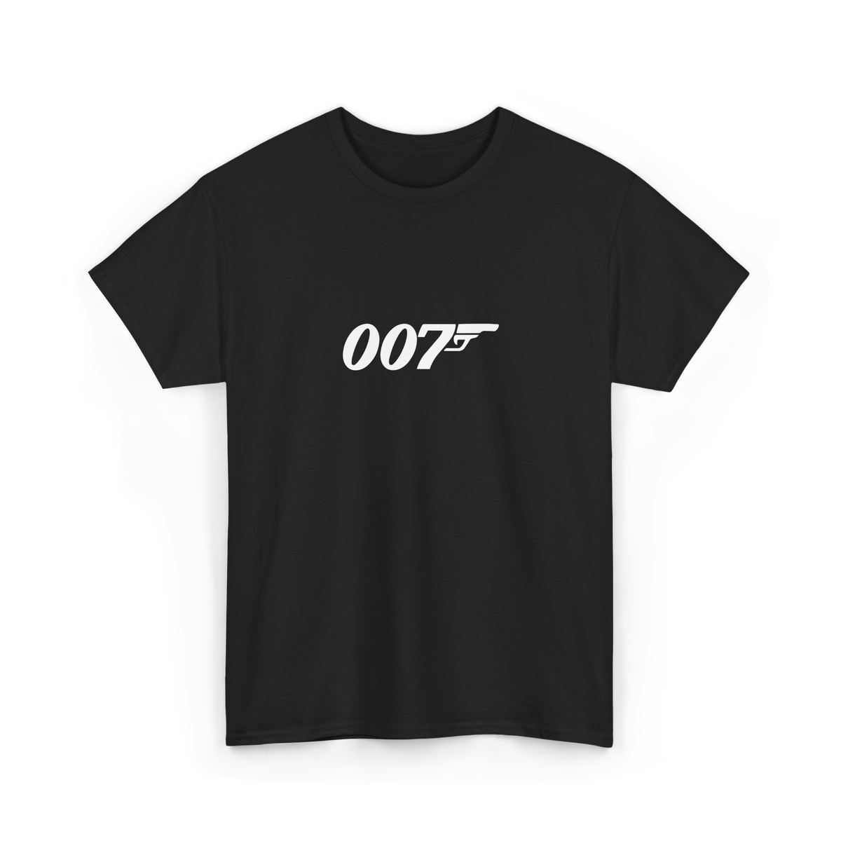 Spy Bond 007 Style T Shirt Black Graphic Tee Secret Agent Inspired Streetwear Minimal Typography Unisex Cotton Tshirt