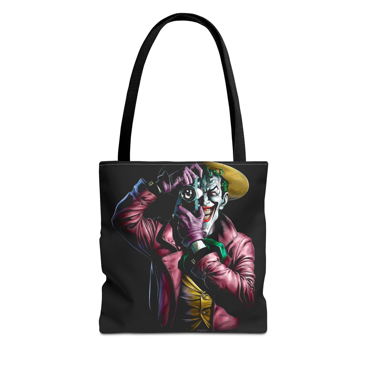 Snapshot of Madness Art Eco Tote Bag Dark Comic Neon Design Premium Canvas Reusable Shopping Bag Streetwear Lifestyle Accessory for Creative Thinkers Artists and Urban Dreamers