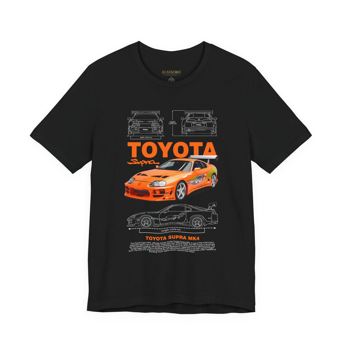 Legendary Turbo JDM MK4 Street Racer Unisex Heavy Cotton Tee Retro Tuner Car Graphic Shirt