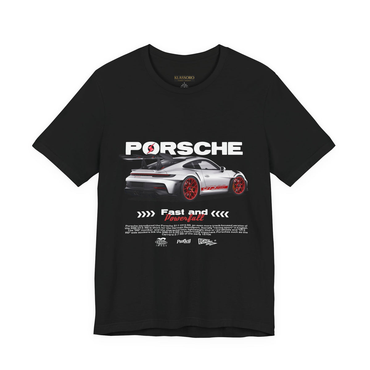 Porsche High-Performance Track Machine Blueprint Design Unisex Heavy Cotton Tee Powerful Street Racing Inspired Graphic Shirt
