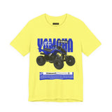 YFM 90R Inspired Unisex Heavy Cotton Tee Bold OffRoad Motorsport Style Trail Rider Graphic Shirt for Adventure Fans and Everyday Casual Wear