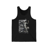 Inspire Strength Ignite Courage Graphic Unisex Jersey Tank Top Bold Motivational Streetwear Sleeveless Gym Workout Shirt