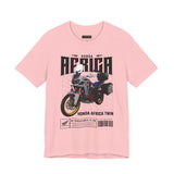 African Twin Adventure Motorcycle Graphic Tee Off Road Touring Bike T Shirt For Riders Explorers Long Distance Travel Motorsport Streetwear Gift