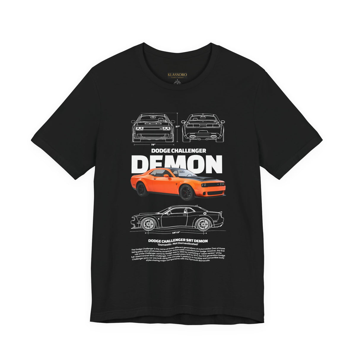 Firestorm Muscle Car Blueprint Design Unisex Heavy Cotton Tee Powerful Retro Performance Art Shirt for Streetwear Lovers & Collectors
